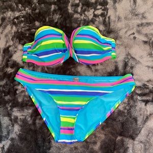 Aerie strapless swimsuit